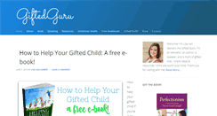 Desktop Screenshot of giftedguru.com