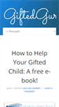 Mobile Screenshot of giftedguru.com